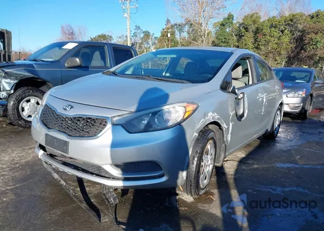 2014 Kia Forte Lx из США, поврежденный, VIN KNAFK4A68E5095252